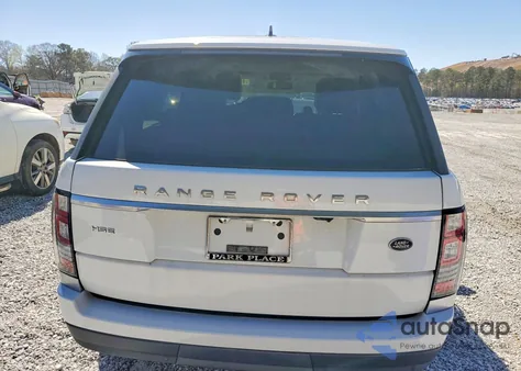 2016 Land Rover Range Rover Hse из США, поврежденный, VIN SALGS2VF7GA276271